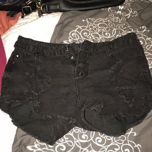 Rue 21 Black Shorts